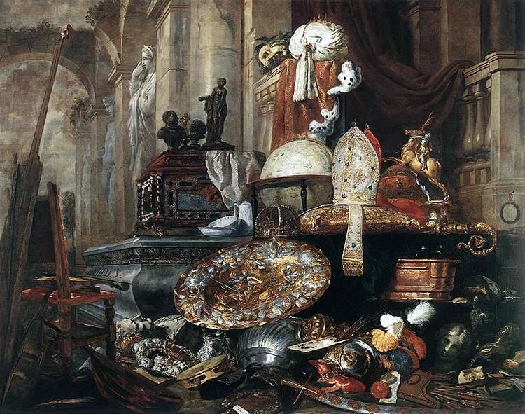 BOEL, Pieter Large Vanitas